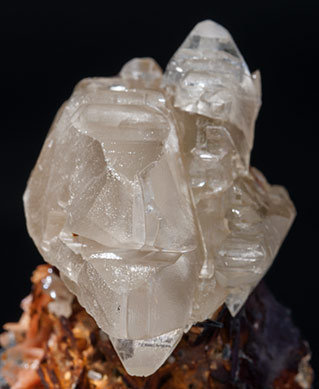 Cerussite with Baryte. 