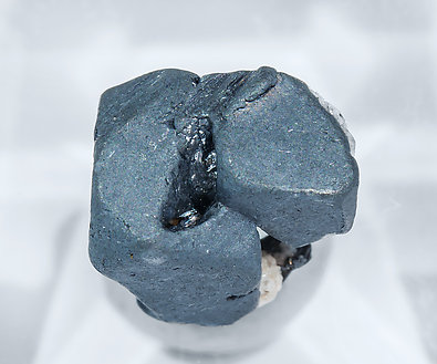 Acanthite with Calcite. Top
